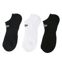 (NEW　ERA)ニュ－エラ　SOCKS　SHORT　3PA 衣料小物 3Pパックソックス 11531691MIX