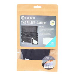(coal)FILTER　GAITER ウインター用品 Mネックウォーマー 04120002 BLACK