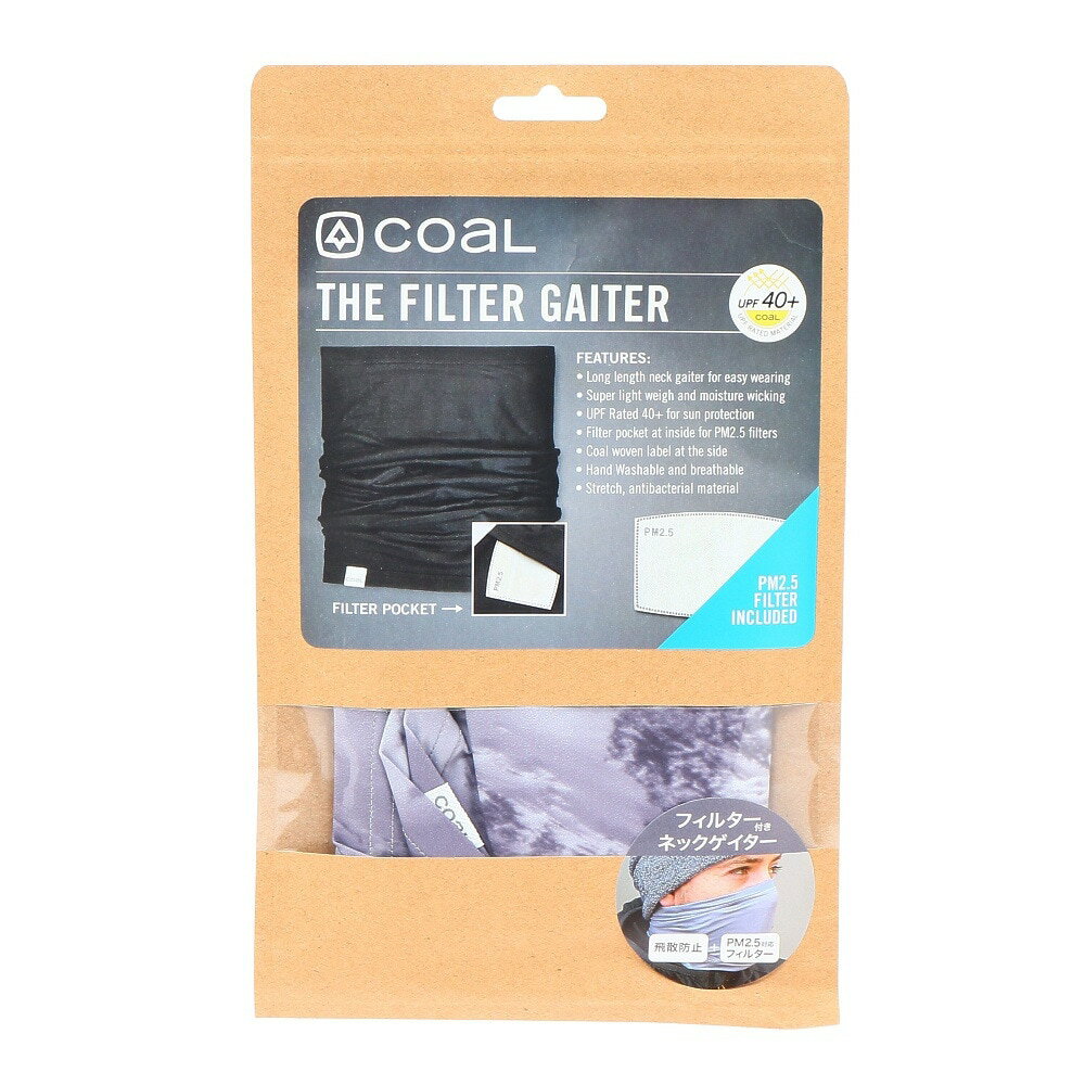 (coal）FILTER　GAITER ウインター用品 Mネックウォーマー 04120002 MOUNTA