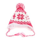 (STREULE)KIDS EARMUFF KN IT CAP ウインター用品 ニット帽 335Z2DW5039 PNK