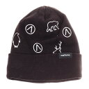 (ARBN nature)JR NATURE KNIT CAP ウインター用品 ニット帽 AB23WCDW5028BLK