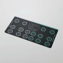 (ELECOM)エクリアスポーツ/プランクトレ ーニングマット/800mm/ ウエルネス ヨガ器具 HCF-PT80GY