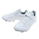 【1日ワンダフルデーエントリーでポイントアップ!】(ミズノ)MIZUNO ウエーブ ライトレボ Jr. 野球 ポイントシューズ 11GP222201