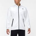 (ミズノ)MIZUNO ストレッチスウェットジャケット トレーニングウエア ウォームアップシャツ 32MC256002