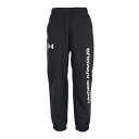 (アンダーアーマー）UNDER ARMOUR UA　TRICOT　LINED　WOVEN　PANTSトレーニングウエア ブレーカーパンツ 1375487-001