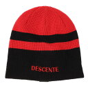 (fTgjDESCENTE JUNIOR@KNIT@CAP EC^[pi jbgX DWDUJC60 BLK