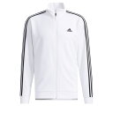 (アディダス）adidas M　MH　3S　ウォームアップ　ジャケット トレーニングウエア ウォームアップシャツ JKL57-GN0751