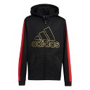 (アディダス)adidas YB カラーブロック BOS スウェットフーディー(裏起毛 トレーニングウエア スウェットパーカー Q3688-HM9593 冬 クリアランス