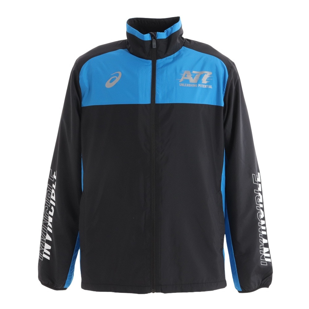 (アシックス）ASICS A77　BW　WINDBREA　KER　JACKET トレーニングウエア ブレーカーシャツ 2031E123-002