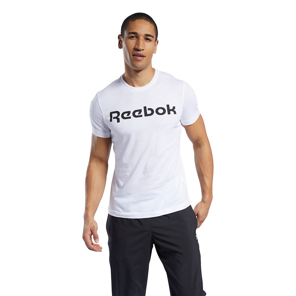 リーボック (リーボック）GS　Reebok　Linea　r　Rea トレーニングウエア 半袖Tシャツ IEH24-FP9163