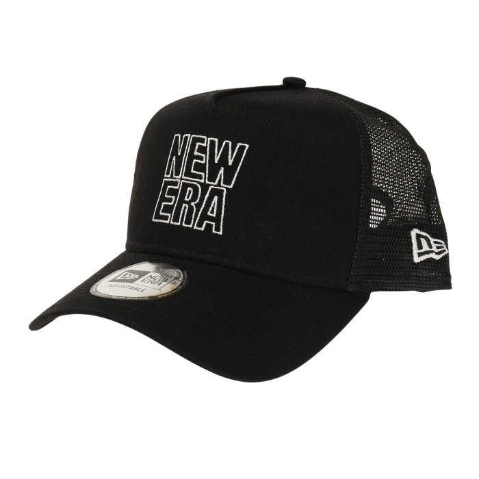 （NEW　ERA）940AFTR　SQNE　LO　GO　OUTLINE　BLK　衣料小物　メッシュキャップ　13059205BLK