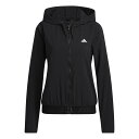 (アディダス)adidas W D4T BRANDED L AYERING ジャケット トレーニングウエア Lウォームアップシャ KND52-GS5355