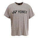 (ヨネックス)YONEX SMU杢Tシャツ ラケットスポーツ Mテニスシャツ RWX22002-010