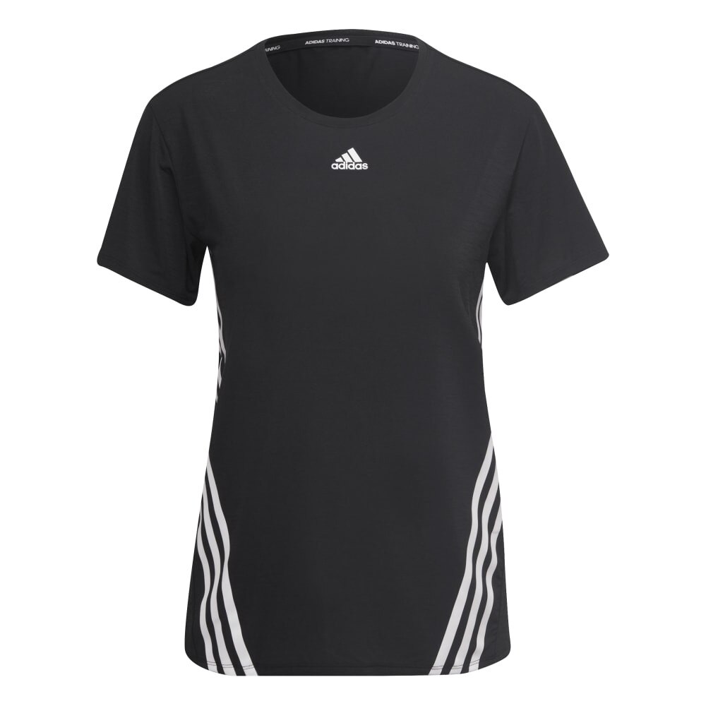 アディダス adidas W TRAIN ICONS 3 S Tシャツ トレーニングウエア 半袖Tシャツ TR337-HC2757