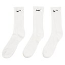 (ナイキ) nike Everyday　Cush　C　rew3pr 衣料小物 3Pパックソックス SX7664-100 WHT