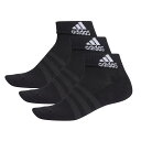 (アディダス）adidas パフォーマンス3Pショートソッ　クス 衣料小物 3Pパックソックス FXI63-DZ9379BLK