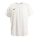 (ミズノ）MIZUNO NAVI DRY半袖Tシャツ トレーニングウエア 半袖ワンポイントT 32MA119001