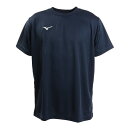 (ミズノ）MIZUNO NAVI DRY半袖Tシャツ トレーニングウエア 半袖ワンポイントT 32MA119014