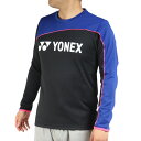 (ヨネックス)YONEX ユニライトトレーナー ラケットスポーツ Mテニススウェット 31048-007