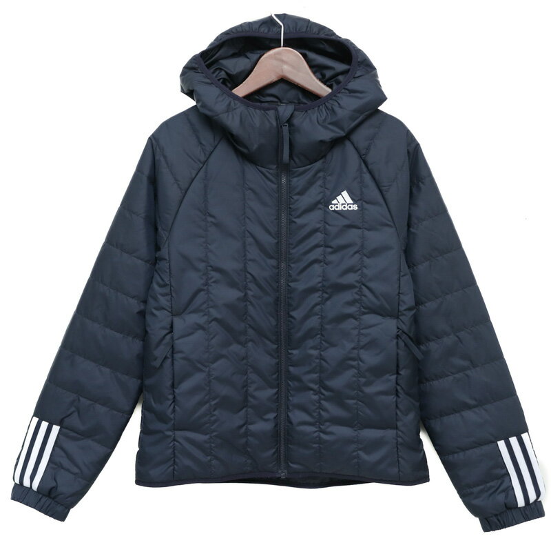 アディダス ウィンドブレーカー レディース (アディダス）adidas W　ITAVIC　L　HO　J トレーニングウエア L中綿ジャケット AV242-GT1695NVY