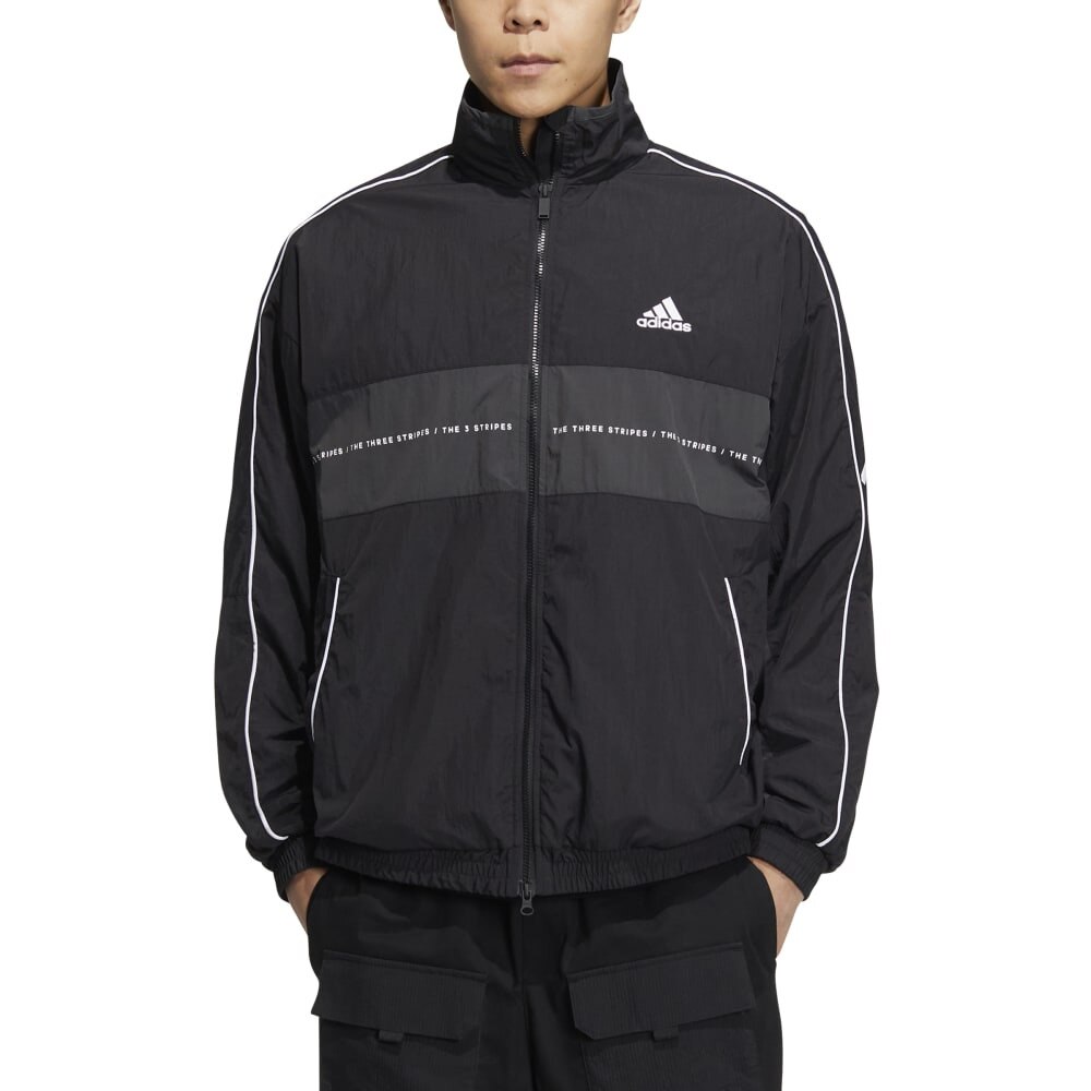 アディダス (アディダス）adidas M　WORDING　ウィンドジ　ャケット トレーニングウエア ブレーカー BUK39-IA9425