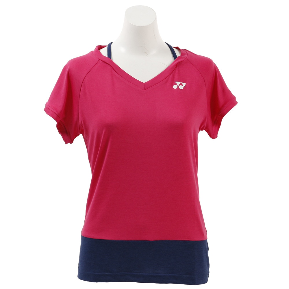 (ヨネックス）YONEX ベリークールTシャツ ラケットスポーツ Lテニスシャツ 16343-124