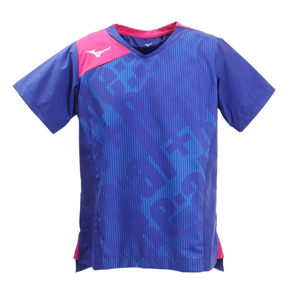 (ミズノ）MIZUNO ピステシャツ バレーボール ウオームUPシャツ V2ME900125
