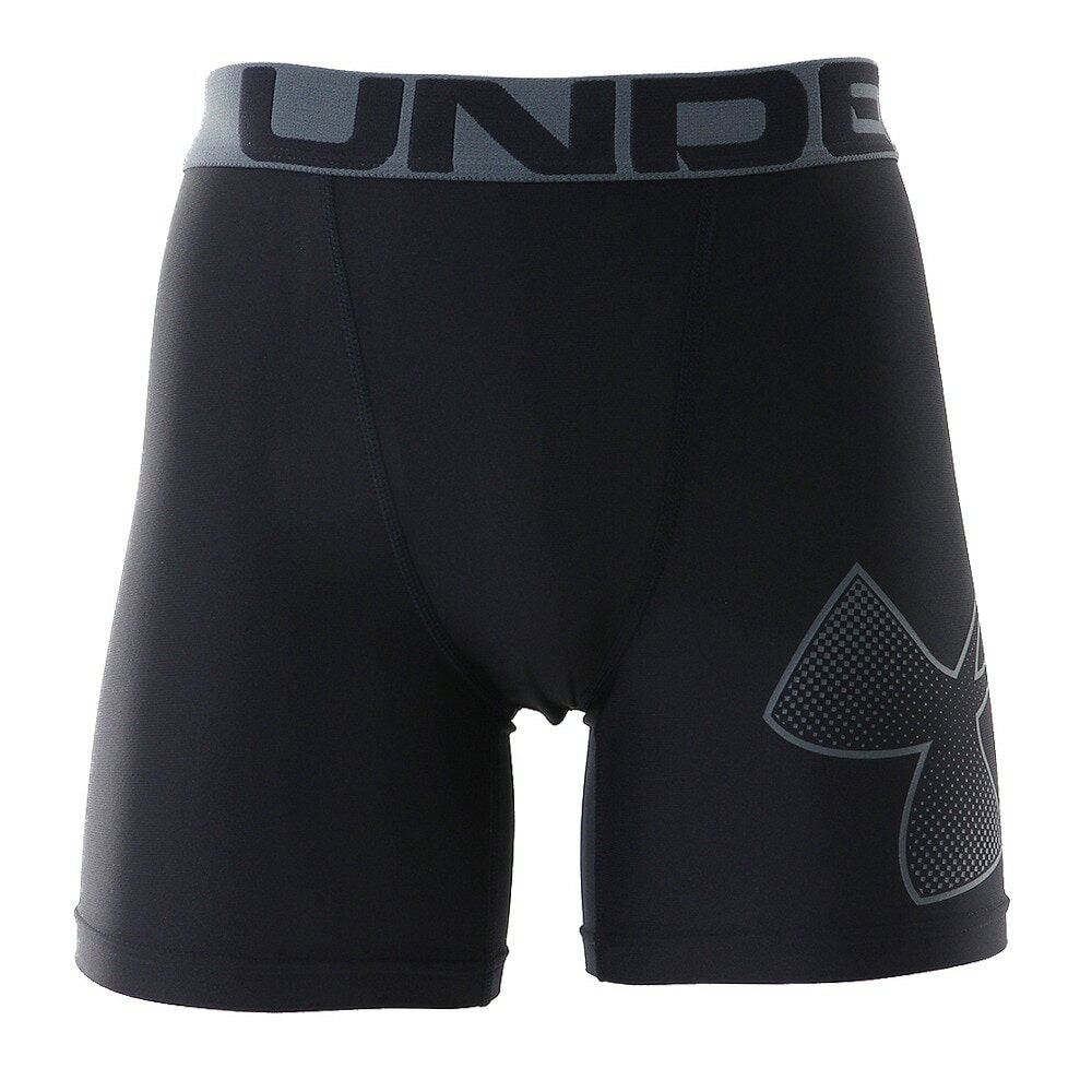 (アンダーアーマー）UNDER ARMOUR Armour　HeatGear　Fitted　Short 競技 5分丈ボトム 1330758 001 BLK