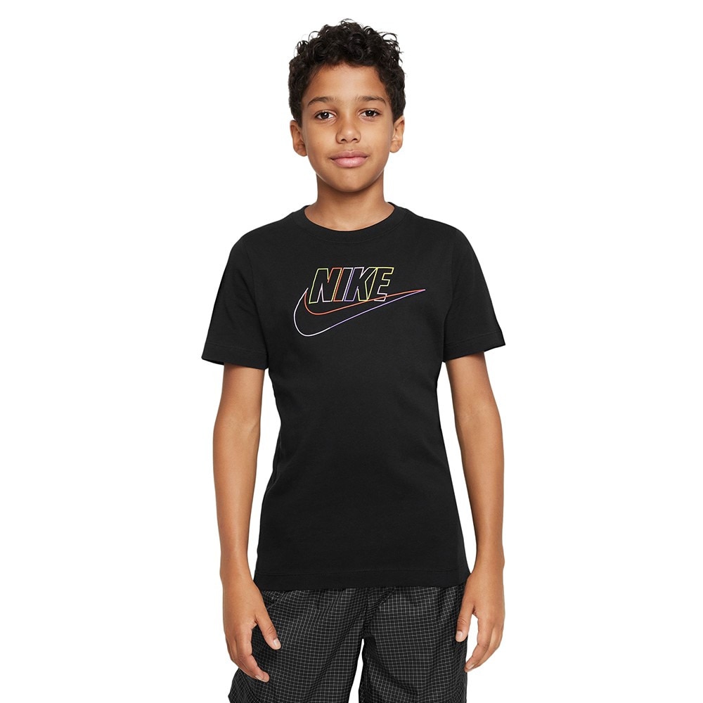 (ナイキ)nike 　YTH　NSW　ハイブ　リッド　コア　S／S　Tシャ トレーニングウエア 半袖Tシャツ DX9506-010