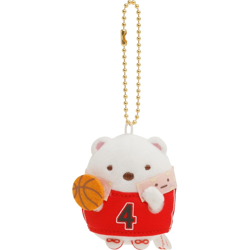 (すみっコぐらし)すみっコぐらし　ぶらさげぬいぐ　るみ　シロクマ　バスケ ライフスタイル小物 その他..