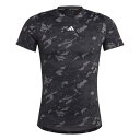 (アディダス)M TF AOP Tシャツ ウエルネス ランニングシャツ MMI01-HS9811