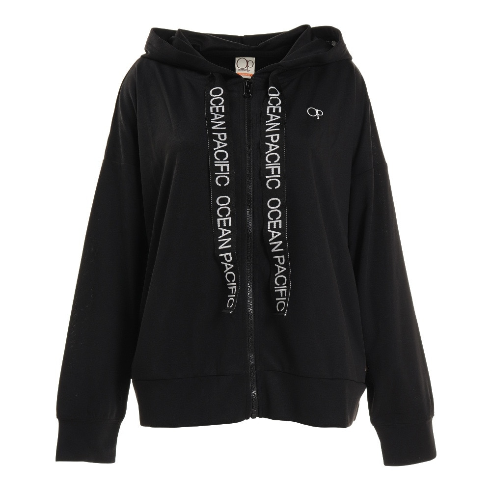 (OP)レディスラッシュガード ウエルネス 他Lリゾート水着 520491 BLK