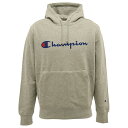 チャンピオン PULLOVER HOODED SWEAT SHIRT BA スポーツカジュアル メンズカットソー C3-Q102-070 GRY