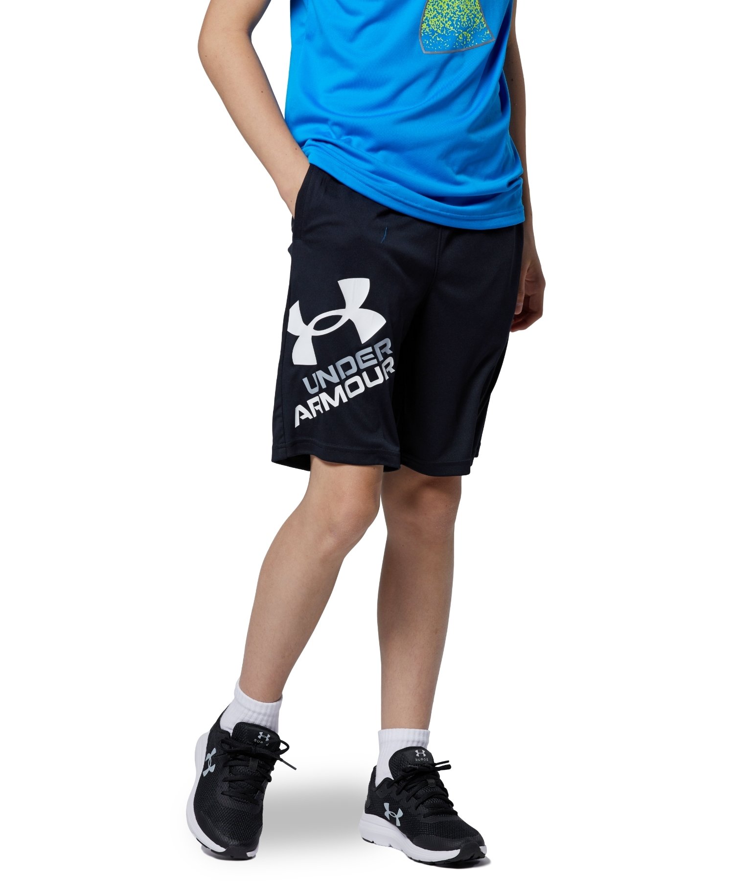 ޡ UAPrototype20LogoShorts ȥ졼˥󥰥 ॷ硼 1361817-001BLK