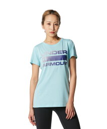 アンダーアーマー UA　TECH　WORDMAR　K　HEATHER トレーニングウエア 半袖Tシャツ 1378307-425