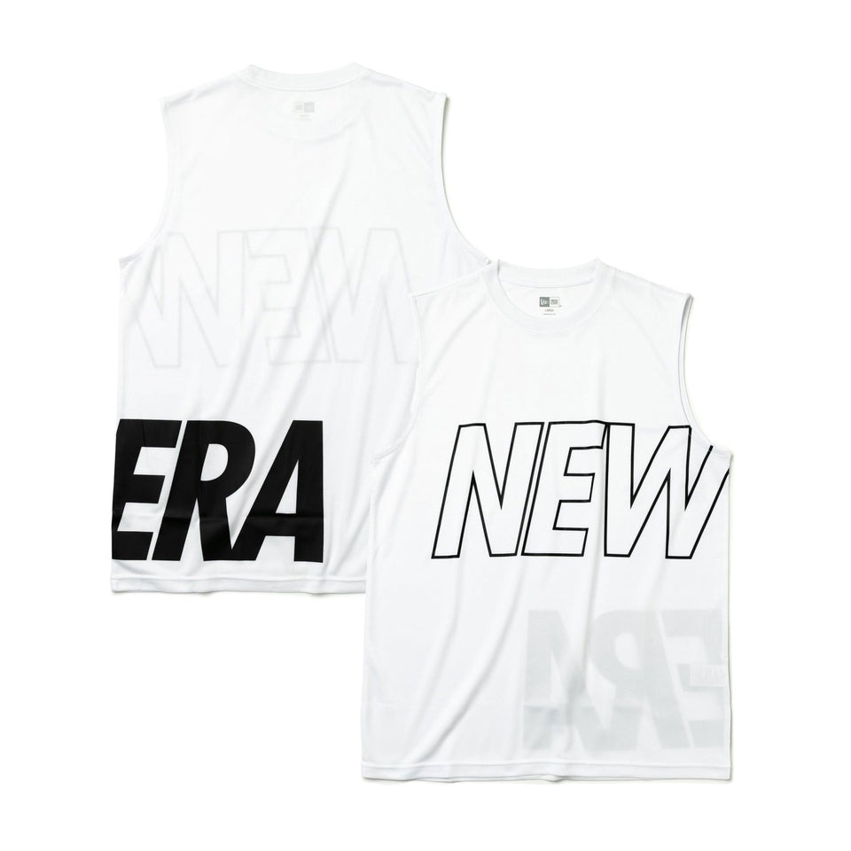 NEW　ERA PA　TECH　TANK　TO　P　FB　LOGO　WHI　 スポーツカジュアル メンズカットソー 13516821-WHT 1