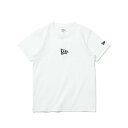 【5と0のつく日　エントリーで00:00-23:59までポイントアップ】NEW　ERA YOUTH　SSCT　FLAG　LOGO　WHI スポーツカジュアル ボーイズトップス 13516686-WHT