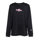 【3/1 00:00-23:59 ワンダフルデ-　ポイント10倍】チャンピオン MINI　L／S　T－SHIR　T バスケットボール Tシャツ CK-YB415-107