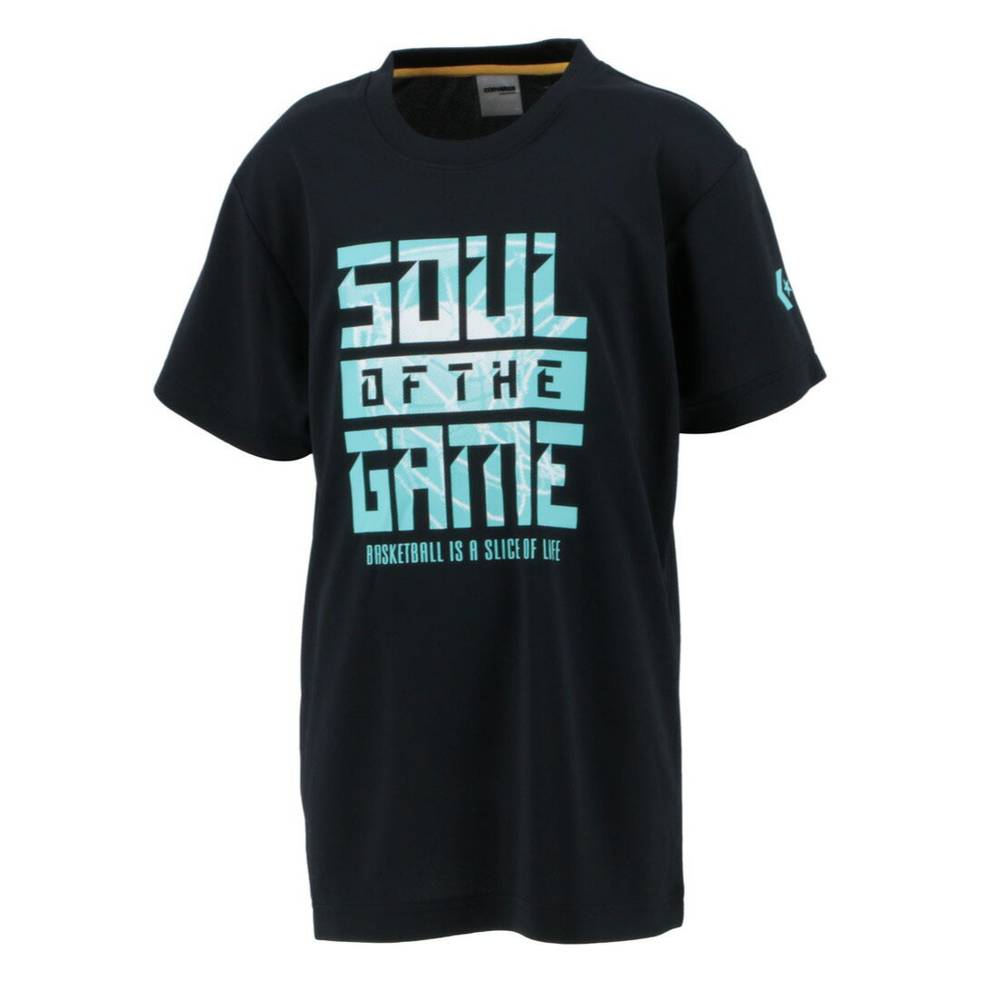 コンバース 3S＿JRプリントTシャツ バスケットボール Tシャツ CB431353-1900