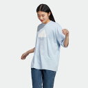 商品詳細＜BR＞ 快適な着心地を追求した、ルーズフィットTシャツ。＜BR＞ このアディダスTシャツを着たくなるのには訳がある。このオーバーサイズシルエットのTシャツは、前に立体感のあるラバー製の大きなバッジ オブ スポーツロゴを配し、ブランドの誇りを前面に押し出したデザイン。素材にコットンシングルジャージーを使用し、ジムに通うときも、リビングルームにいるときも、スタイリッシュで快適な着心地をもたらしてくれる。＜BR＞ ・ルーズフィット＜BR＞ ・リブ仕上げのクルーネック＜BR＞ ・綿100%（シングルジャージー）＜BR＞ ・ベターコットンを使用＜BR＞ ・商品番号：IB8510＜BR＞ ・色：ブルードーン＜BR＞