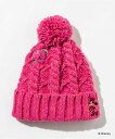 (フェニックス)Disney Jr Pompo n BEANIE ウインター用品 ニット帽 ESG22HW41 PINK
