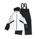 ARBN 24 COLOR BLOCK B ST スキー JRスーツ AB43WW1532J WHT