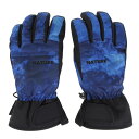 ARBN JR NATURE GROVE ウインター用品 五指グローブ AB43WG1560 BKGY