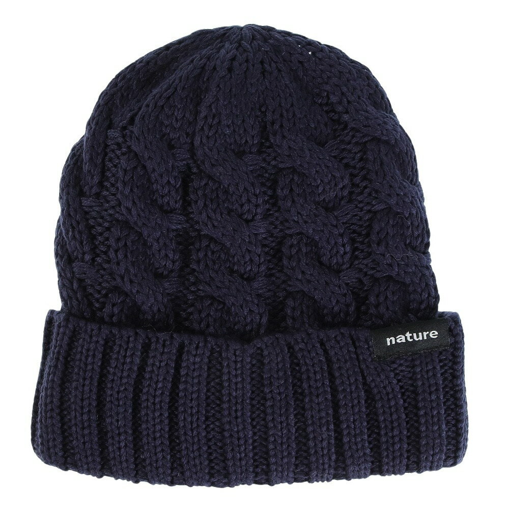 【7/1 00:00-23:59 ワンダフルデ-　ポイントアップ】ARBN NATURE　KNIT ウインター用品 ニット帽 AB43WC1572 NVY