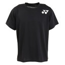 【5と0のつく日 エントリーで00:00-23:59までポイントアップ】(ヨネックス)SMU ロゴTシャツ ラケットスポーツ Mテニスシャツ RWX23001-...