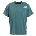 【5と0のつく日 エントリーで00:00-23:59までポイントアップ】(ヨネックス)SMU ロゴTシャツ ラケットスポーツ Mテニスシャツ RWX23001-...