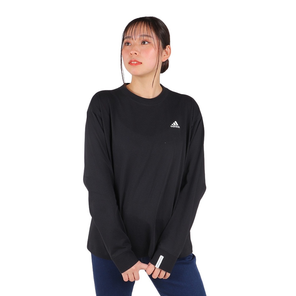 アディダス W　ESS＋　SL　LS　Tシ　ャツ トレーニングウエア 長袖Tシャツ KVF86-JF1422 2