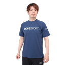 デサント SUNSCREEN TOUGH ソフトハイゲージ ショートス トレーニングウエア 半袖Tシャツ DMMXJA60-NVM
