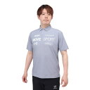デサント SUNSCREEN ミニ鹿の子 オーセンティックロゴ POL トレーニングウエア 半袖ポロシャツ DMMXJA71-GYM