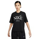 ナイキ(nike) ウィメンズ NSW ク ラシックス ボクシー S/S トレーニングウエア 半袖Tシャツ FQ6601-010